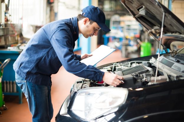 Checking engine inspection