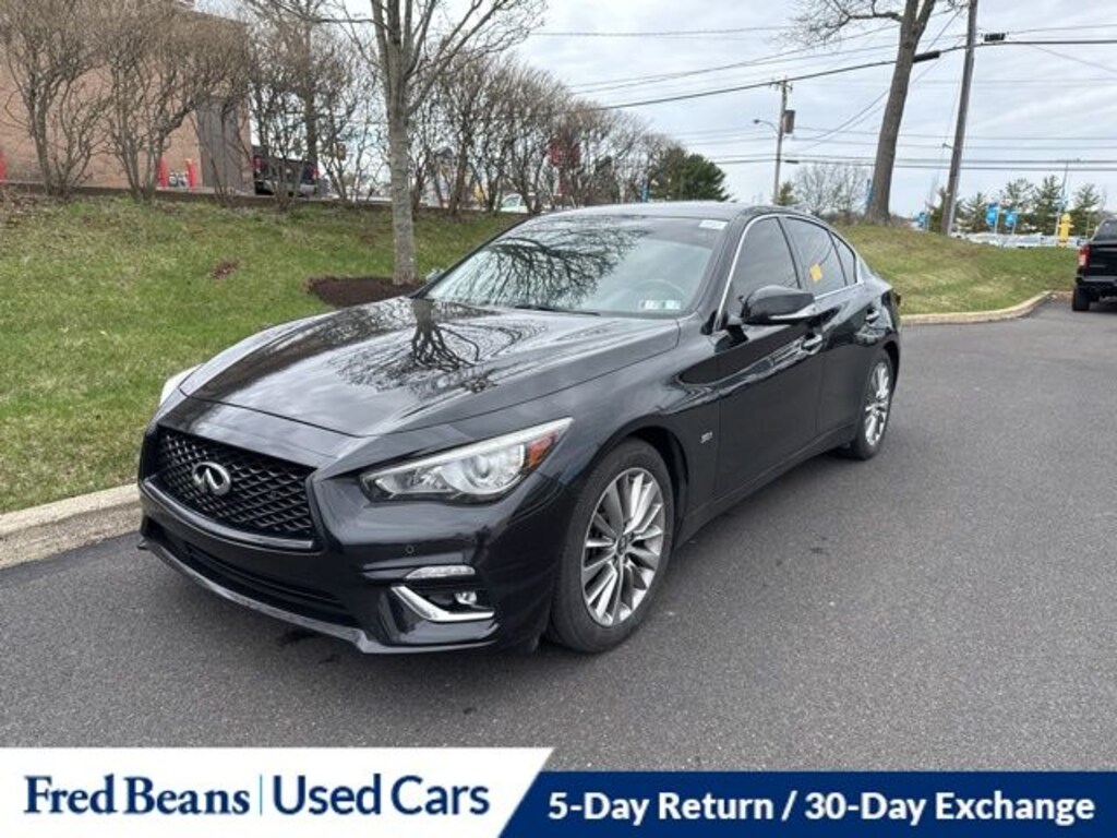 Used 2018 INFINITI Q50 3.0t Luxe Sedan