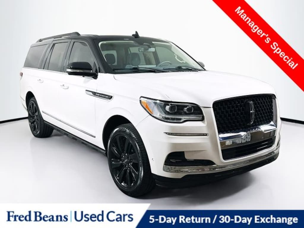 Certified 2023 Lincoln Navigator L Black Label SUV