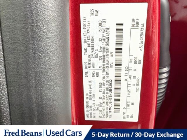 2022 Ford Escape SEL - Photo 35