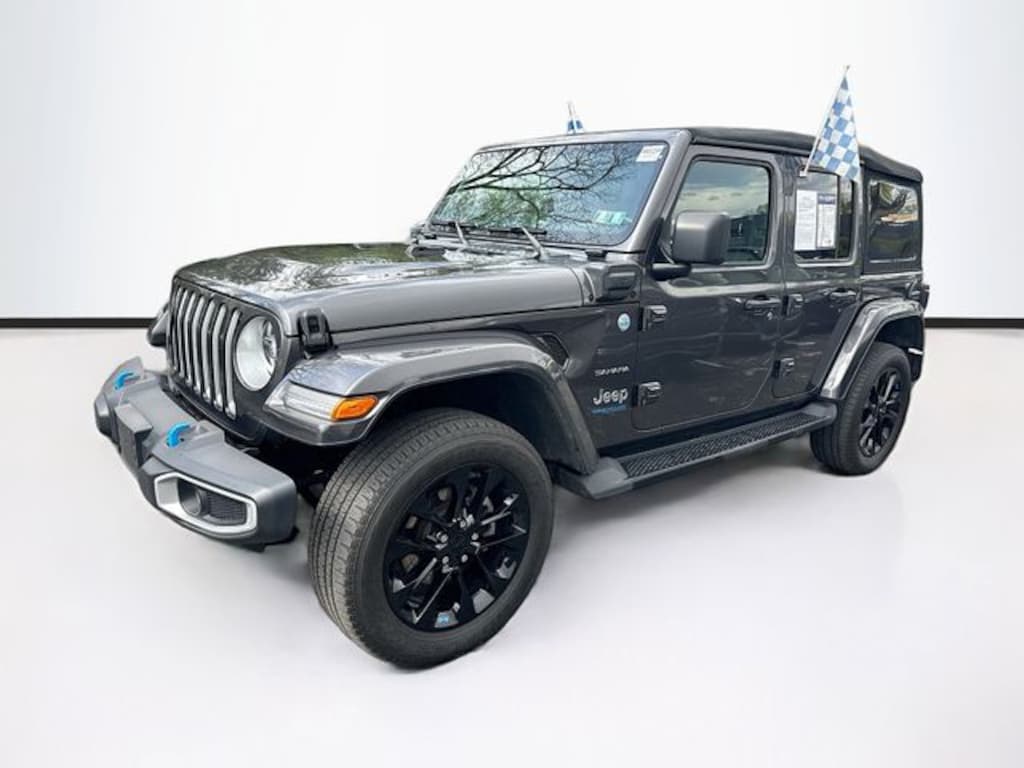 Used 2022 Jeep Wrangler Unlimited Sahara 4xe SUV