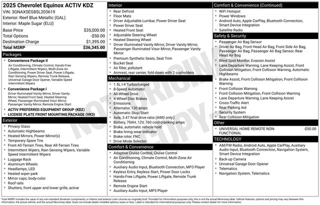 2025 Chevrolet Equinox ACTIV - Photo 10