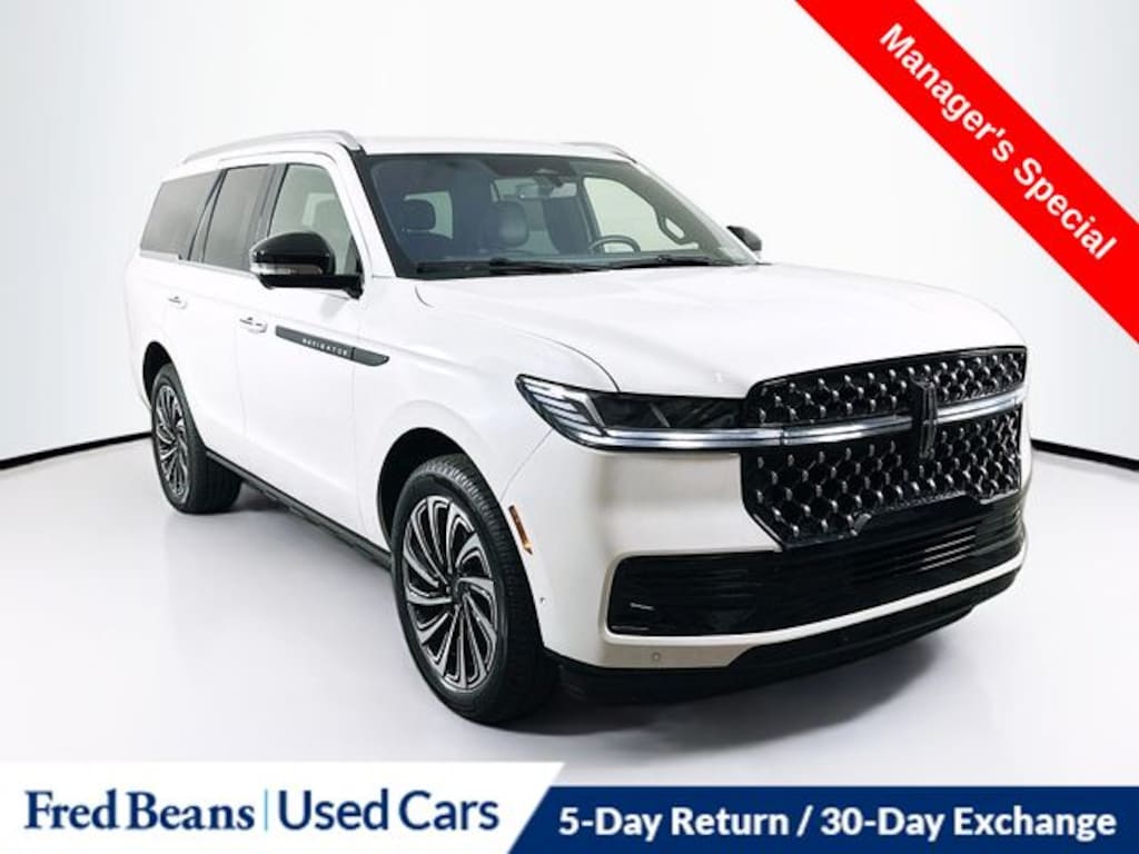 Certified 2025 Lincoln Navigator Black Label SUV