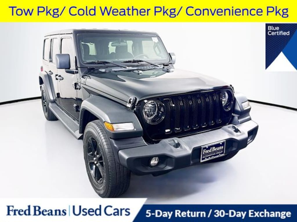 Used 2021 Jeep Wrangler Unlimited Sport Altitude SUV