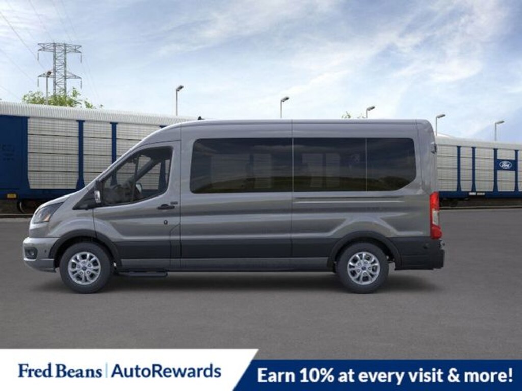 New 2026 Ford Transit-350 Passenger XLT Wagon Medium Roof Van