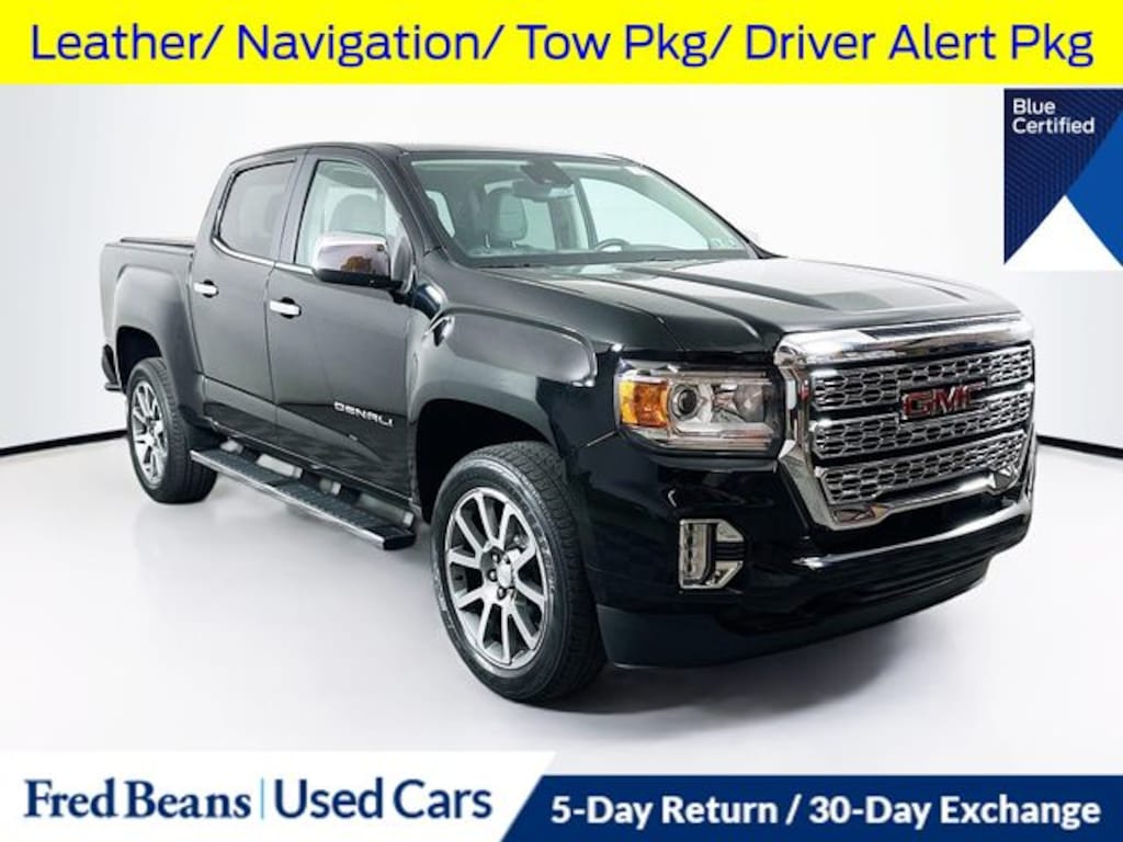 Used 2021 GMC Canyon Denali Truck Crew Cab