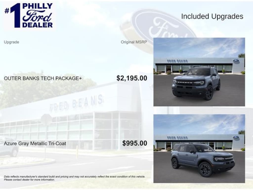 New 2025 Ford Bronco Sport Outer Banks SUV