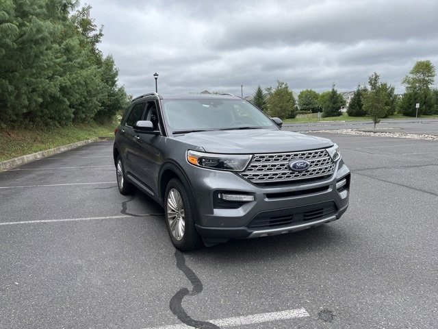 Certified 2021 Ford Explorer Limited with VIN 1FM5K8FW9MNA19256 for sale in Doylestown, PA