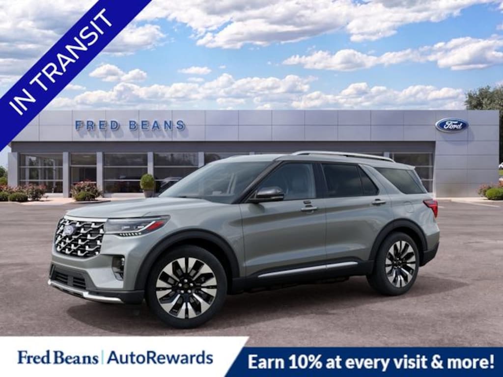 New 2027 Ford Explorer Platinum SUV