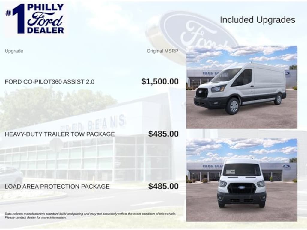 New 2026 Ford Transit-250 Cargo Base Van Medium Roof Van