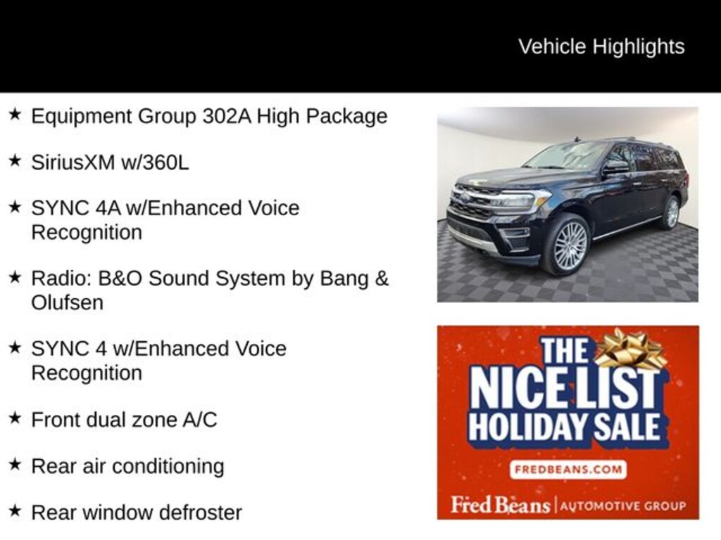 Used 2022 Ford Expedition Max Limited SUV