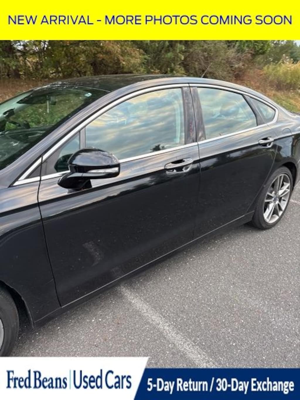 Used 2016 Ford Fusion Titanium Sedan