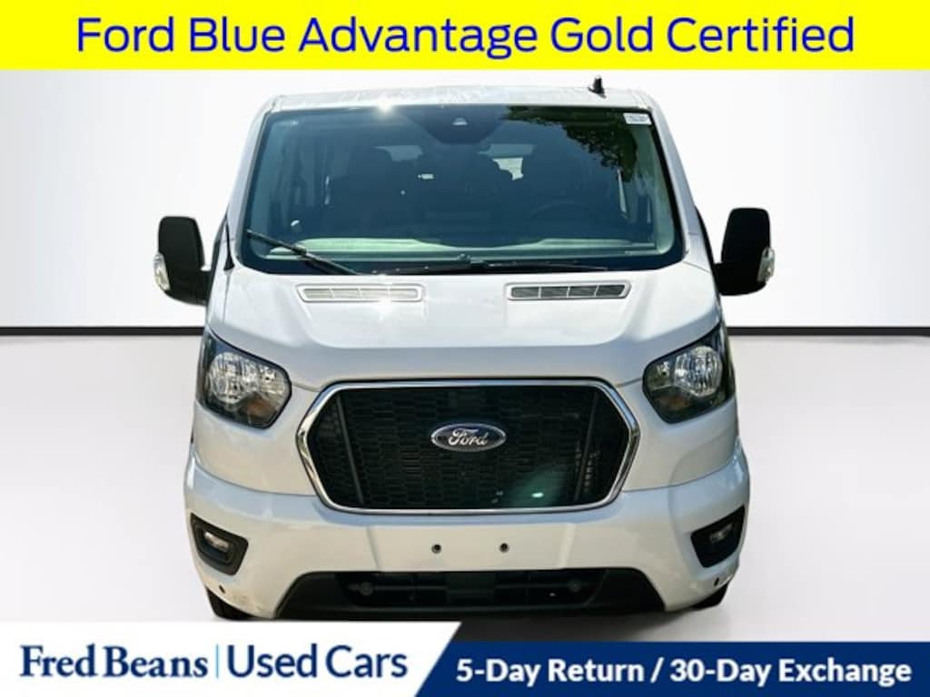 Certified 2024 Ford Transit-350 XLT Wagon Low Roof Van