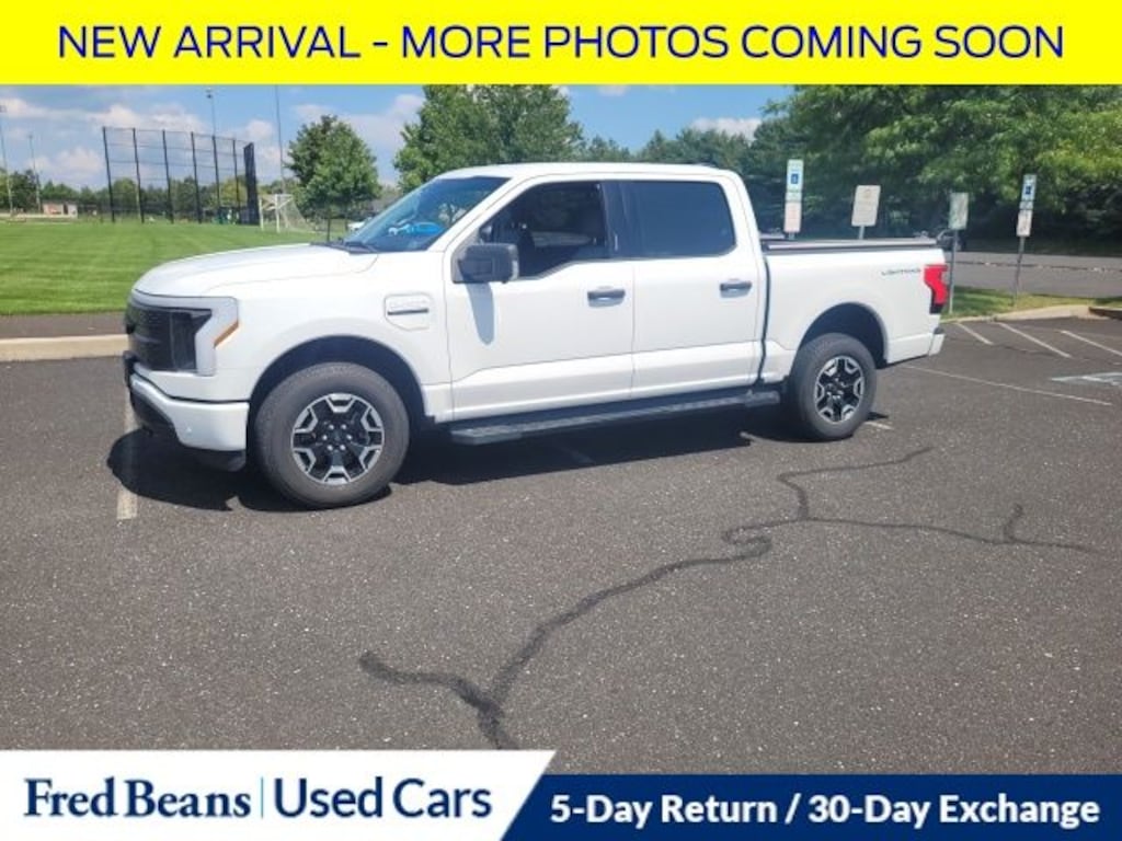 Used 2022 Ford F-150 Lightning XLT Truck SuperCrew Cab