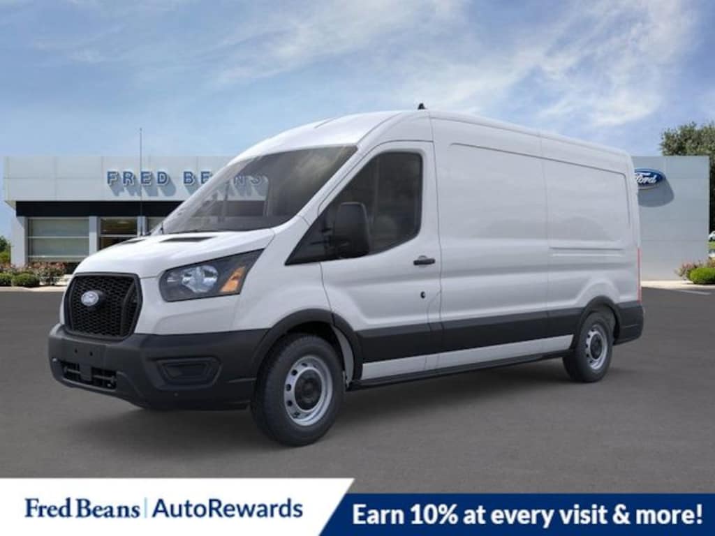 New 2026 Ford Transit-150 Cargo Base Van Medium Roof Van