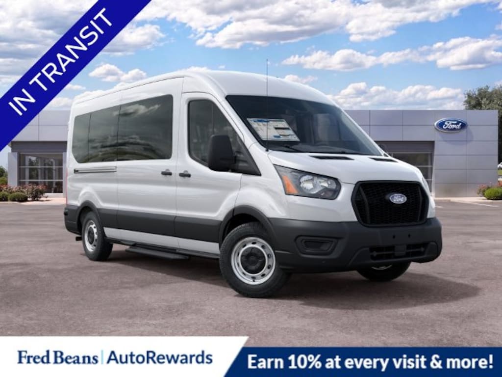 New 2027 Ford Transit-350 Passenger XL Wagon Medium Roof Van