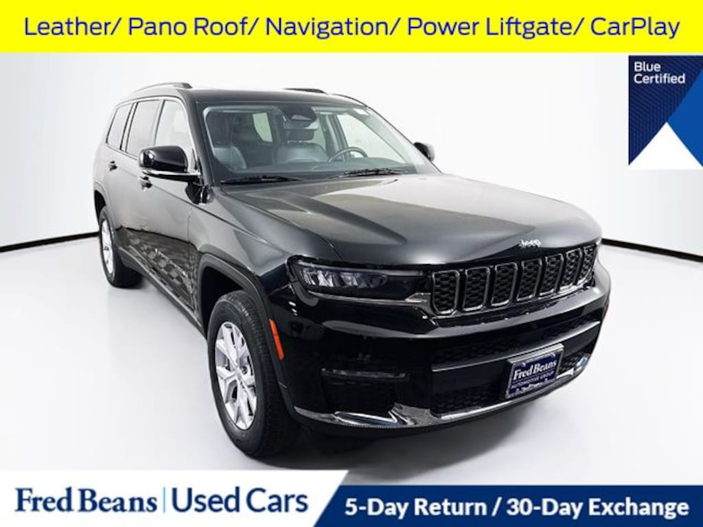 Used 2022 Jeep Grand Cherokee L Limited SUV