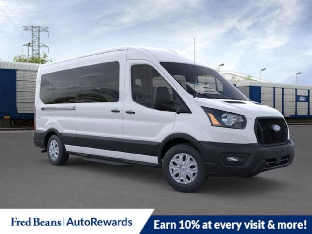 New 2026 Ford Transit-350 Passenger XL Wagon Medium Roof Van