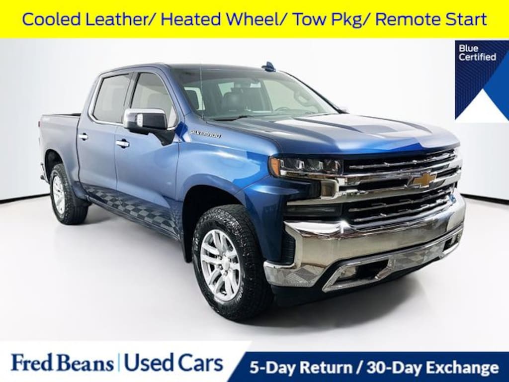 Used 2019 Chevrolet Silverado 1500 LTZ Truck Crew Cab