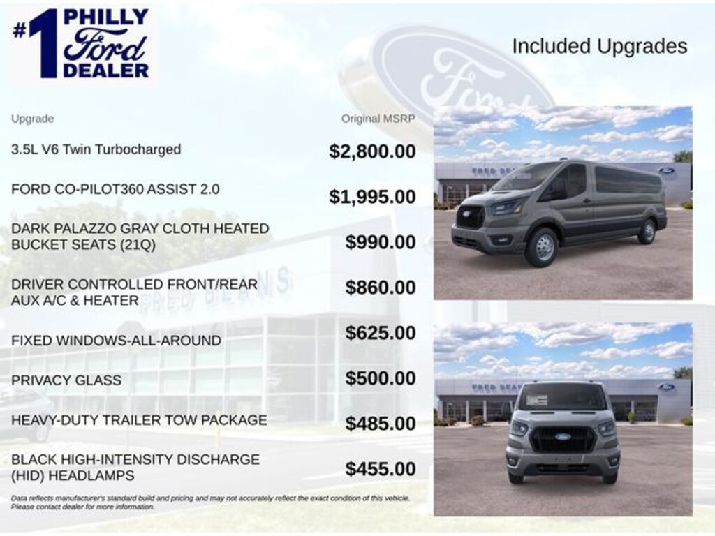 New 2026 Ford Transit-150 Cargo Base Van Low Roof Van