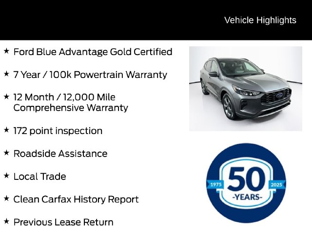 Certified 2023 Ford Escape ST-Line SUV