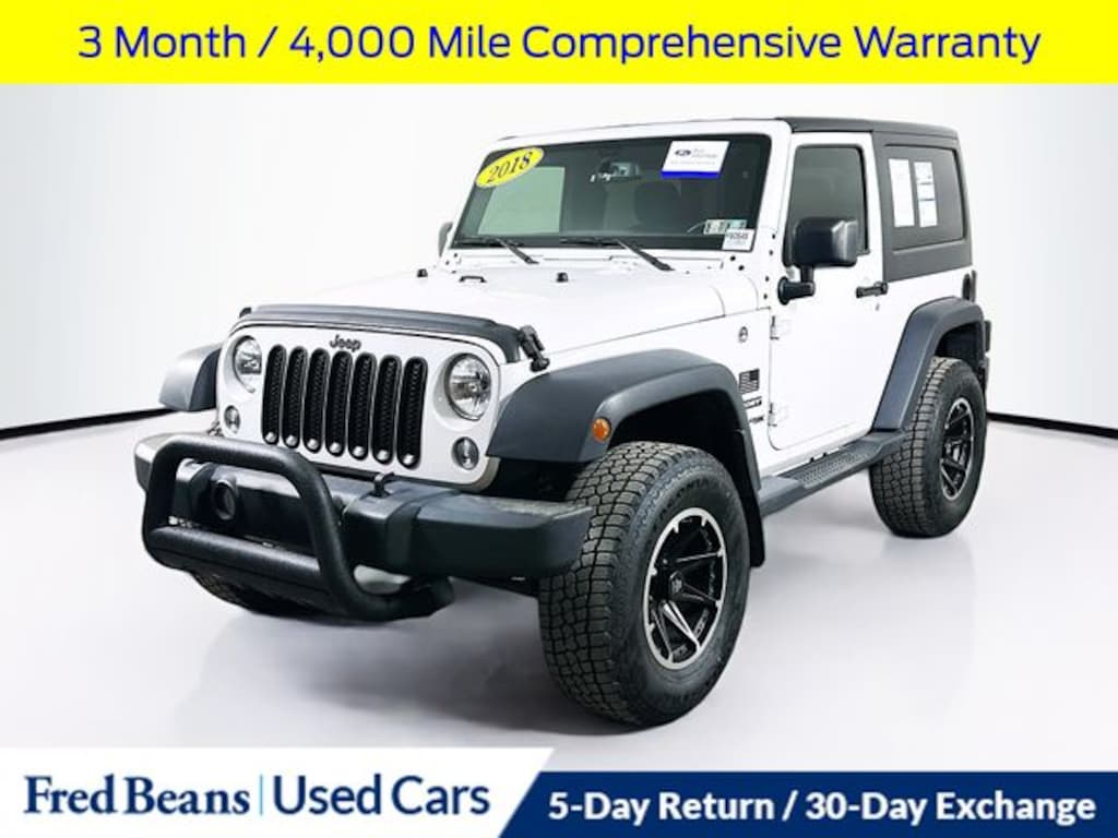 Used 2018 Jeep Wrangler JK Sport SUV
