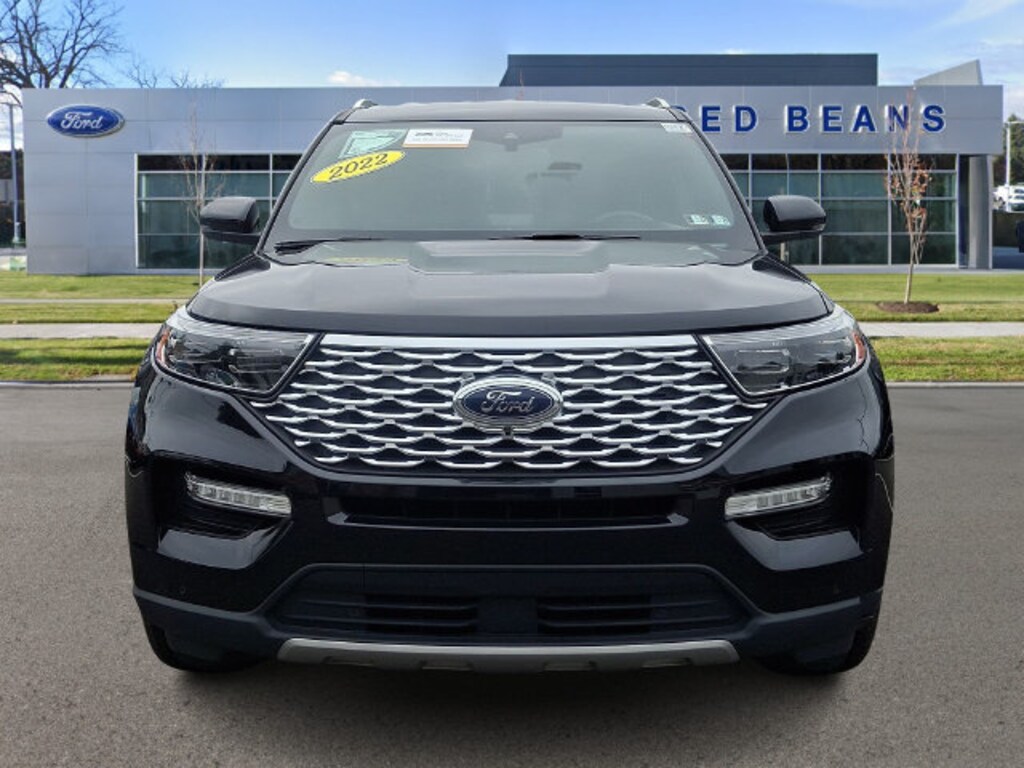 Certified 2022 Ford Explorer Platinum SUV