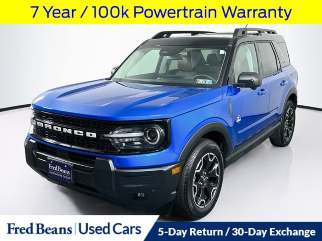 Certified 2025 Ford Bronco Sport Outer Banks SUV