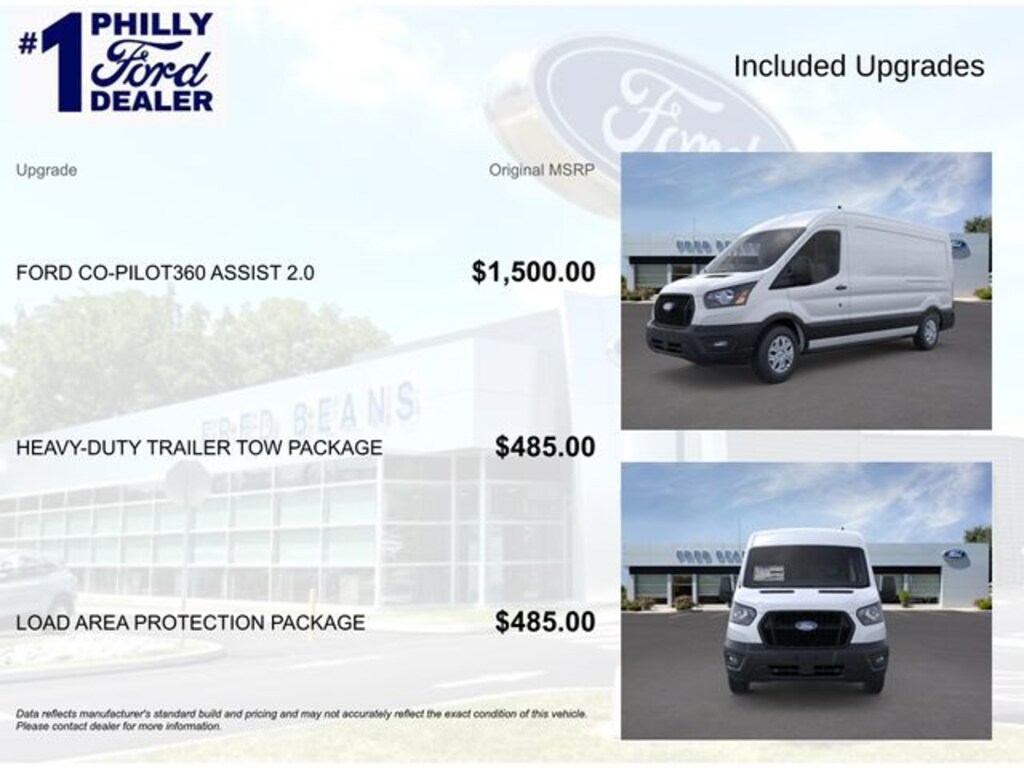 New 2026 Ford Transit-250 Cargo Base Van Medium Roof Van