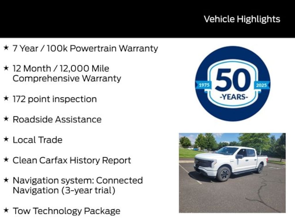 Used 2022 Ford F-150 Lightning XLT Truck SuperCrew Cab