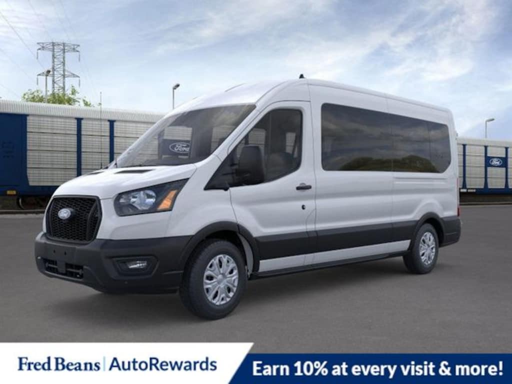 New 2026 Ford Transit-350 Passenger XL Wagon Medium Roof Van