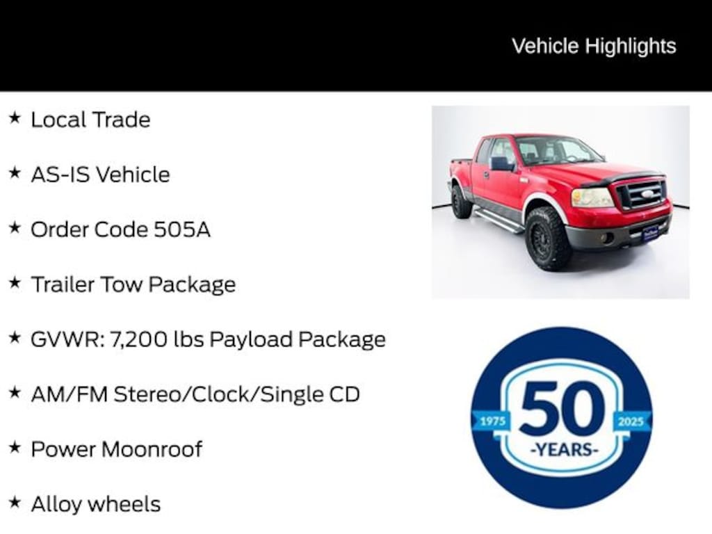 Used 2006 Ford F-150 FX4 Truck Super Cab