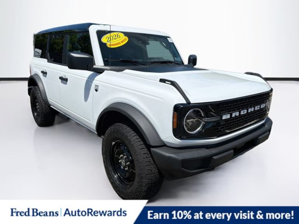 New 2026 Ford Bronco Big Bend SUV
