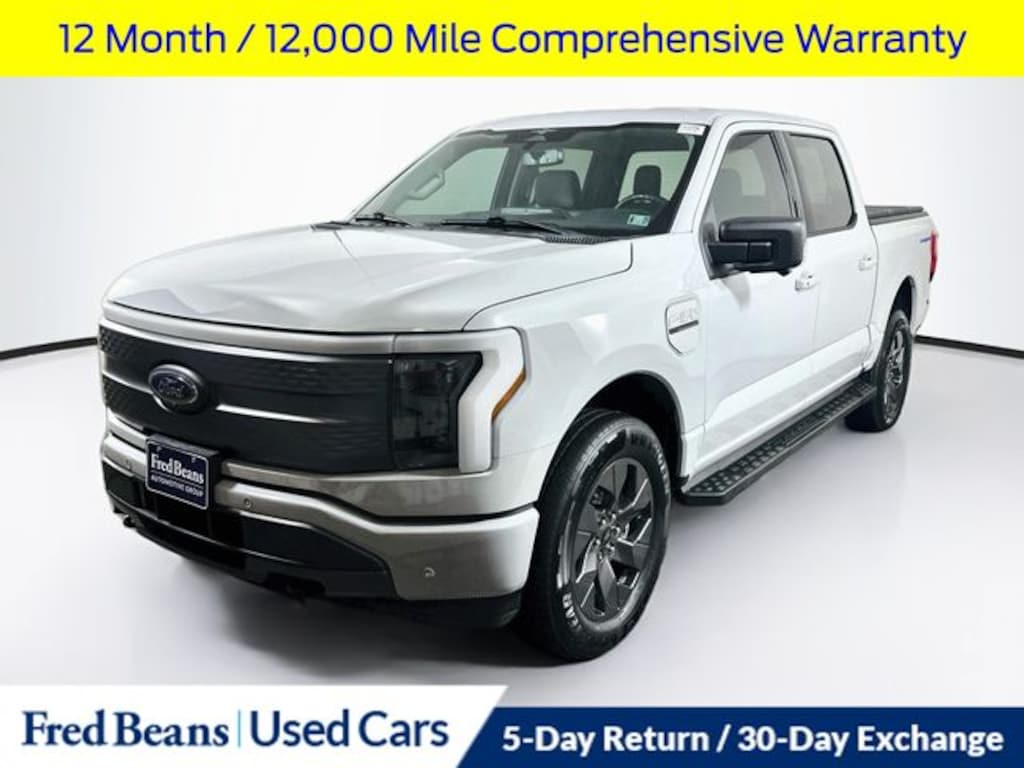 Certified 2023 Ford F-150 Lightning XLT Truck SuperCrew Cab
