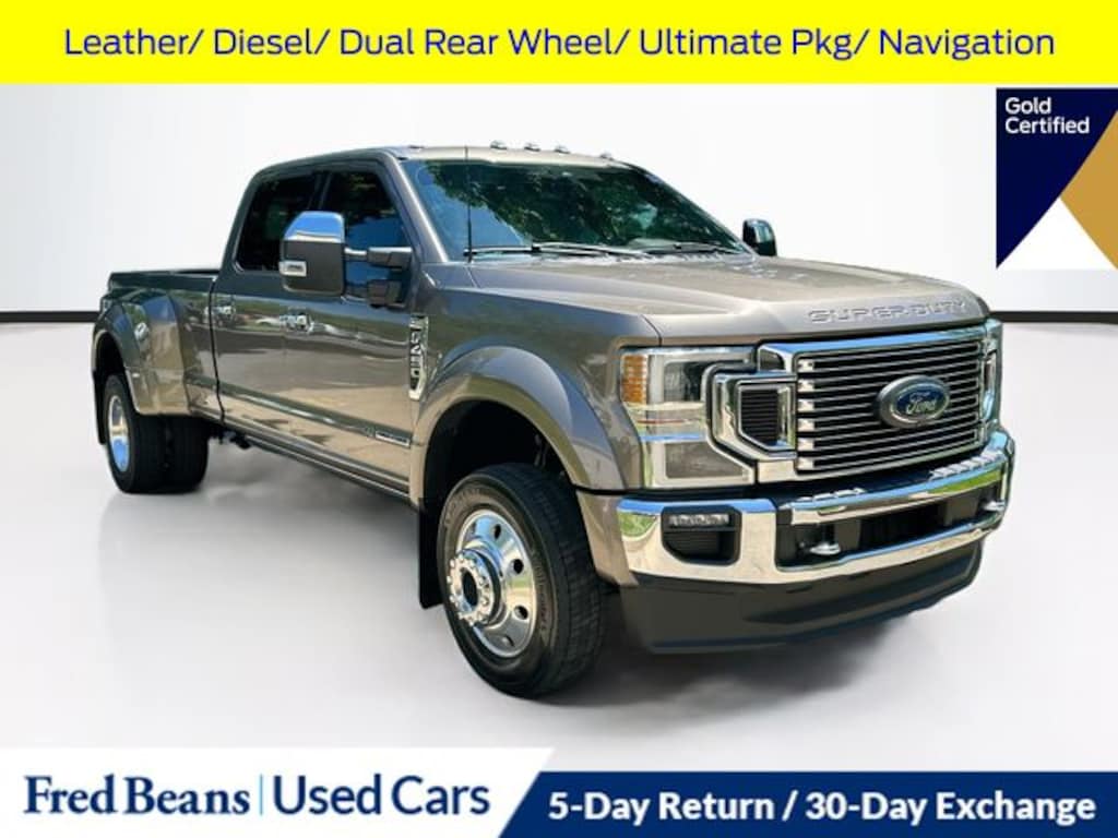 Used 2022 Ford F-450SD King Ranch Truck Crew Cab
