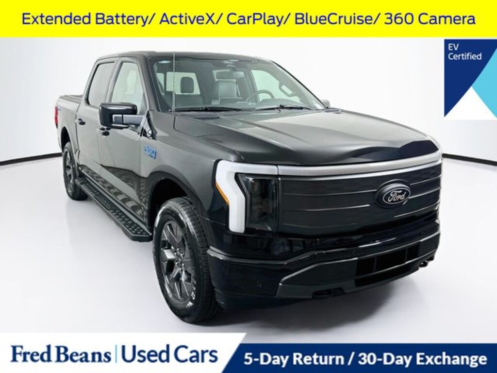 Used 2025 Ford F-150 Lightning Lariat Truck SuperCrew Cab