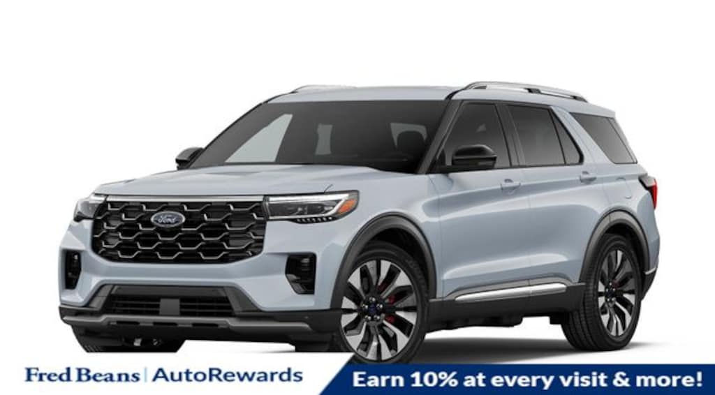 New 2026 Ford Explorer Platinum SUV
