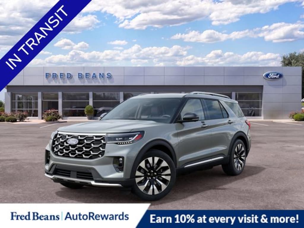 New 2027 Ford Explorer Platinum SUV