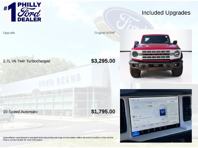 New 2026 Ford Bronco Heritage Edition SUV