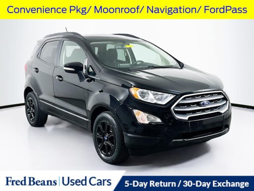 Used 2019 Ford EcoSport SE SUV