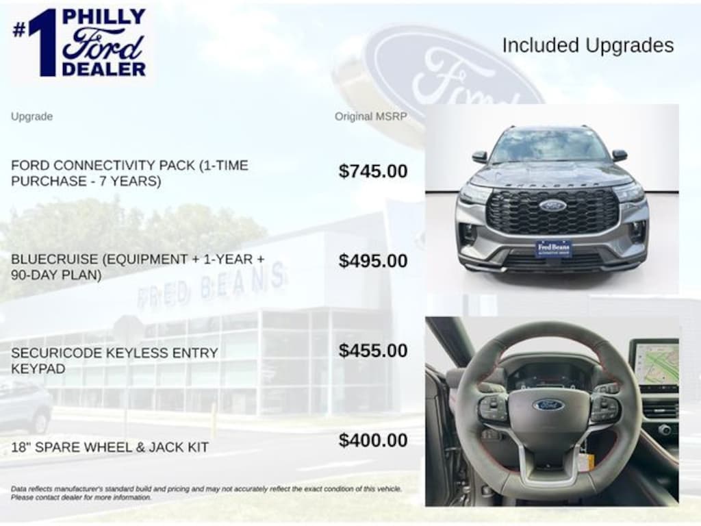 New 2026 Ford Explorer ST-Line SUV