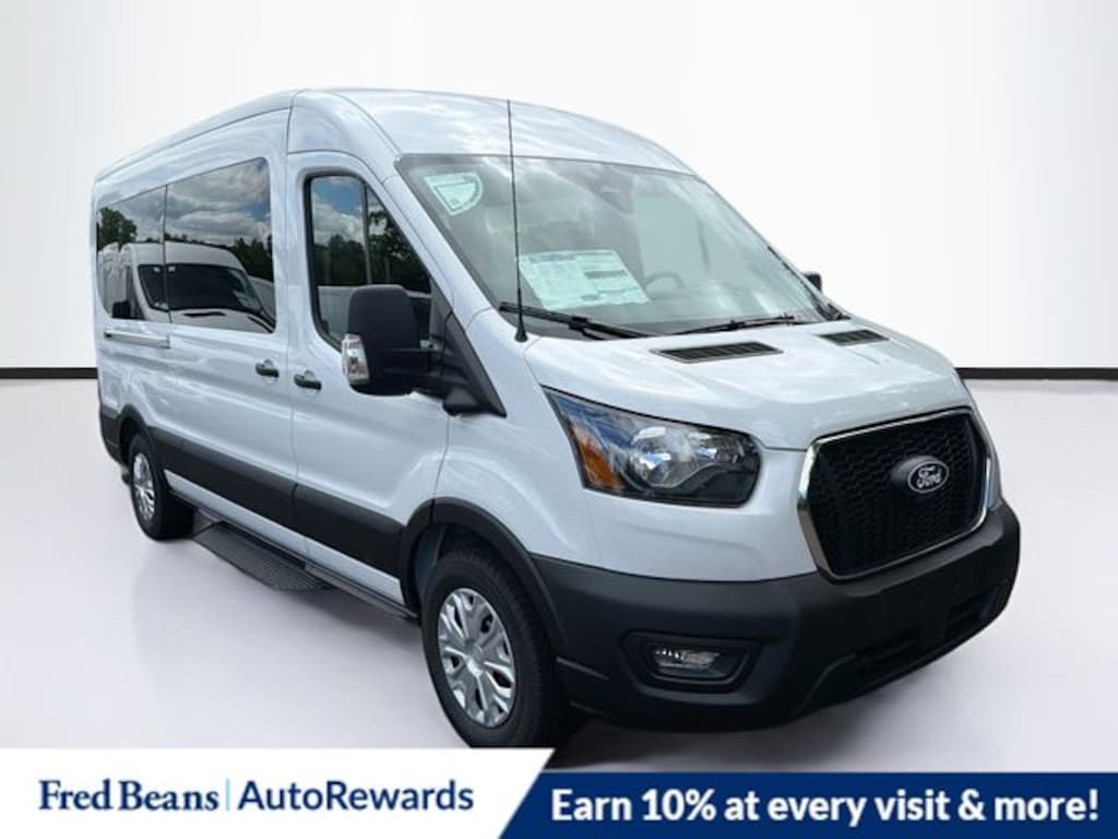 New 2026 Ford Transit-350 Passenger XL Wagon Medium Roof Van