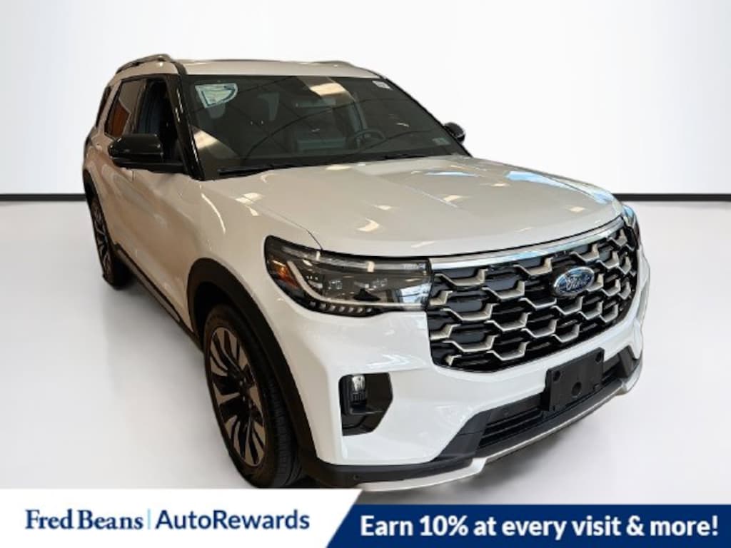 New 2026 Ford Explorer Platinum SUV