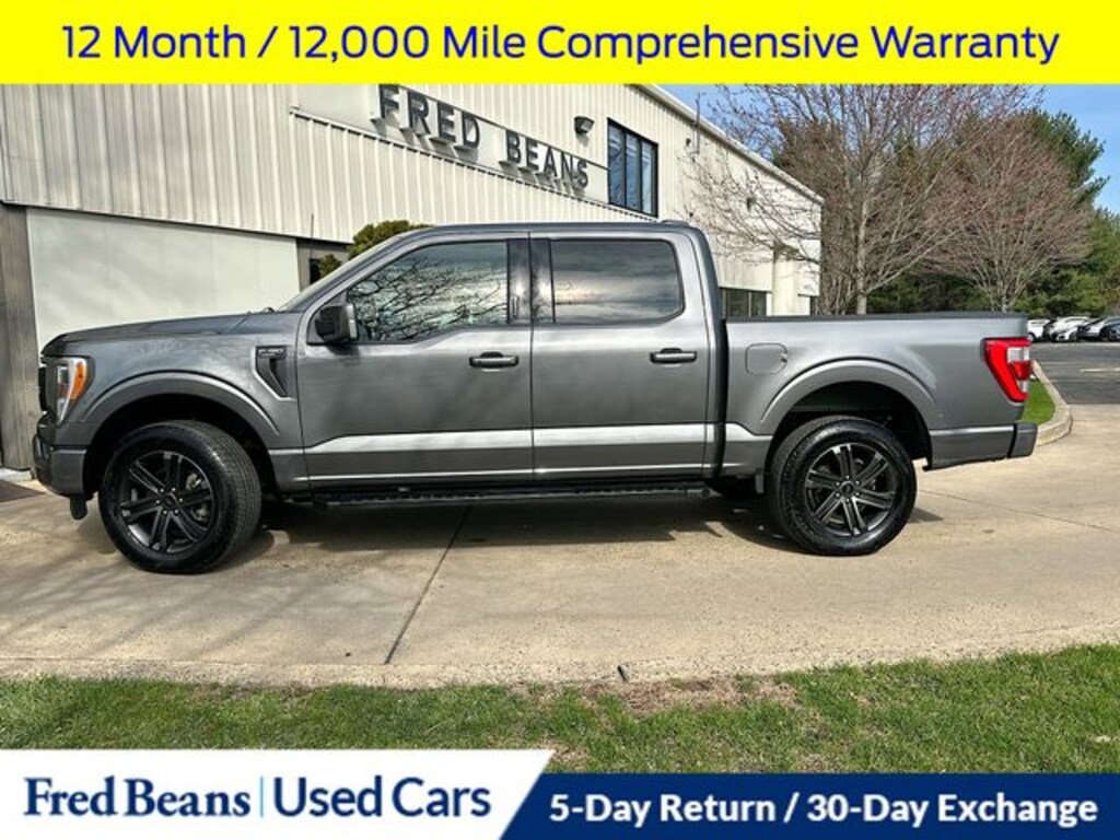 Used 2022 Ford F-150 Lariat Truck SuperCrew Cab