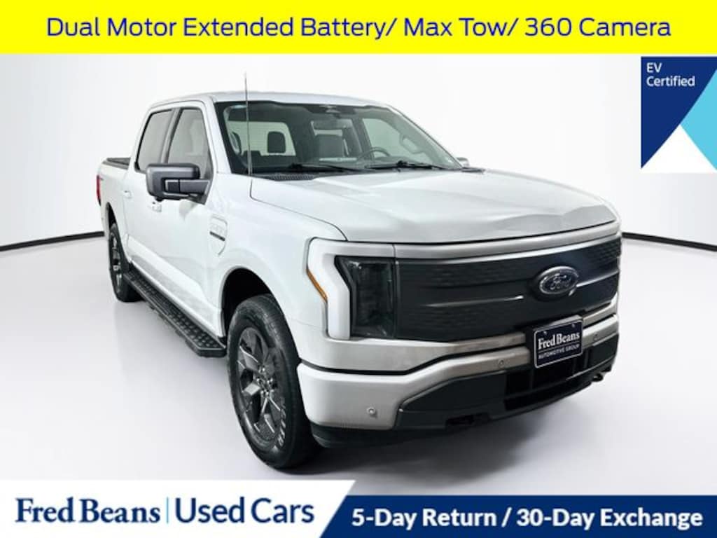 Certified 2023 Ford F-150 Lightning XLT Truck SuperCrew Cab