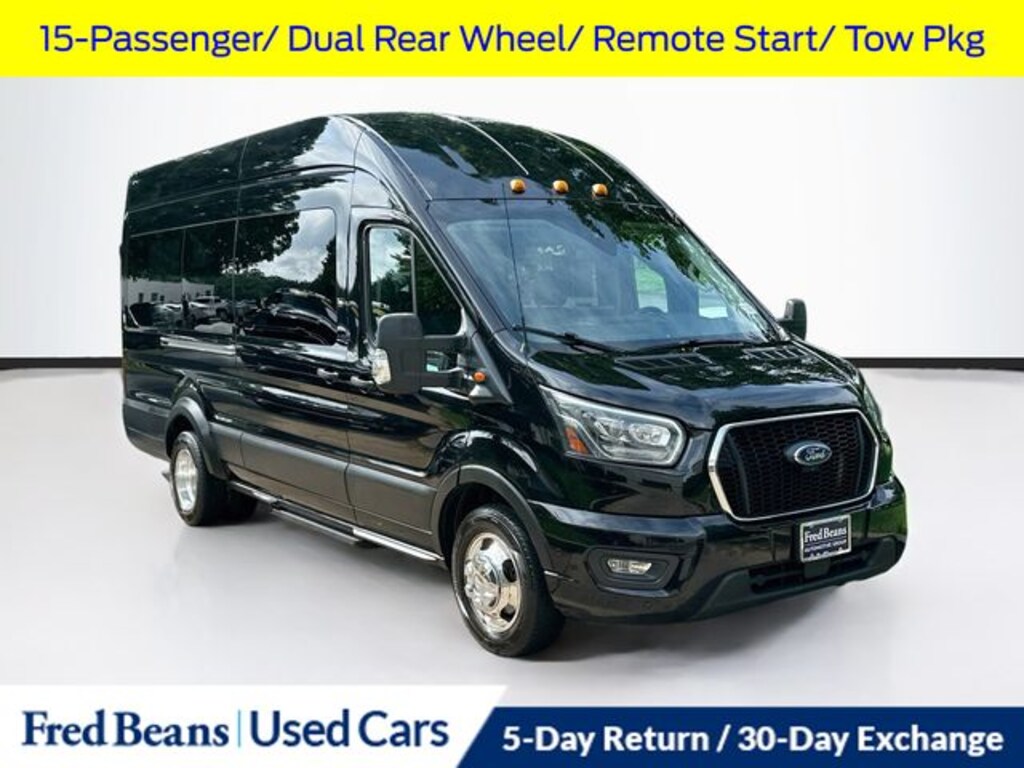 Used 2023 Ford Transit-350 XLT Wagon High Roof HD Ext. Van