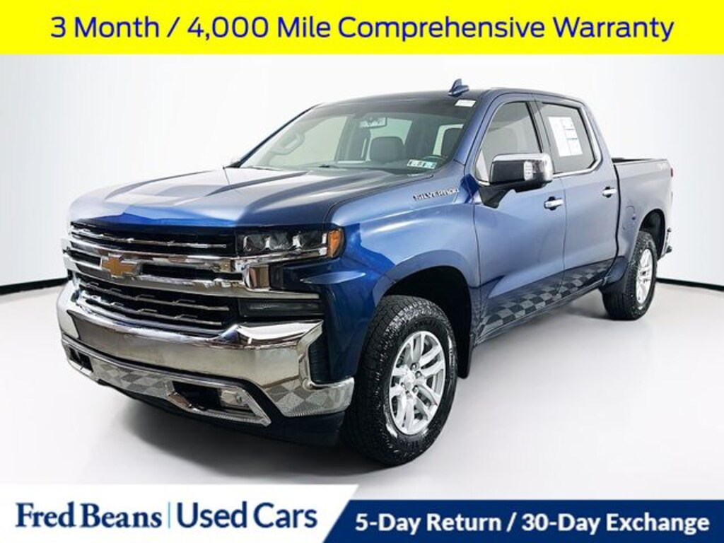 Used 2019 Chevrolet Silverado 1500 LTZ Truck Crew Cab