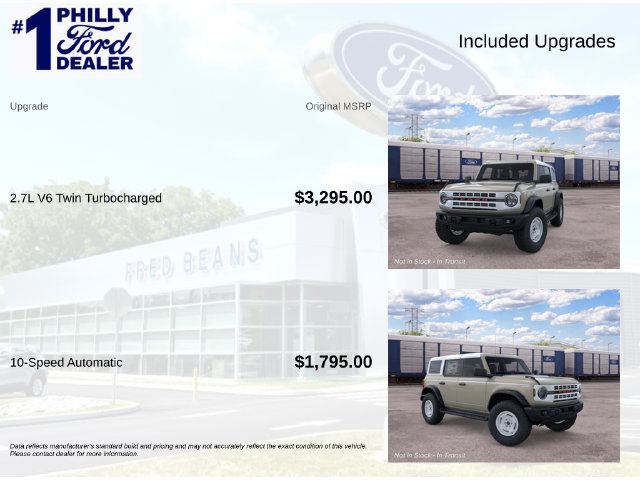 New 2026 Ford Bronco Heritage Edition SUV