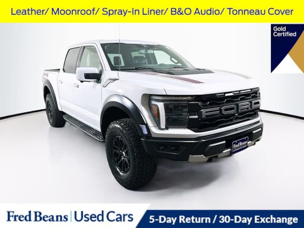Used 2025 Ford F-150 Raptor Truck SuperCrew Cab