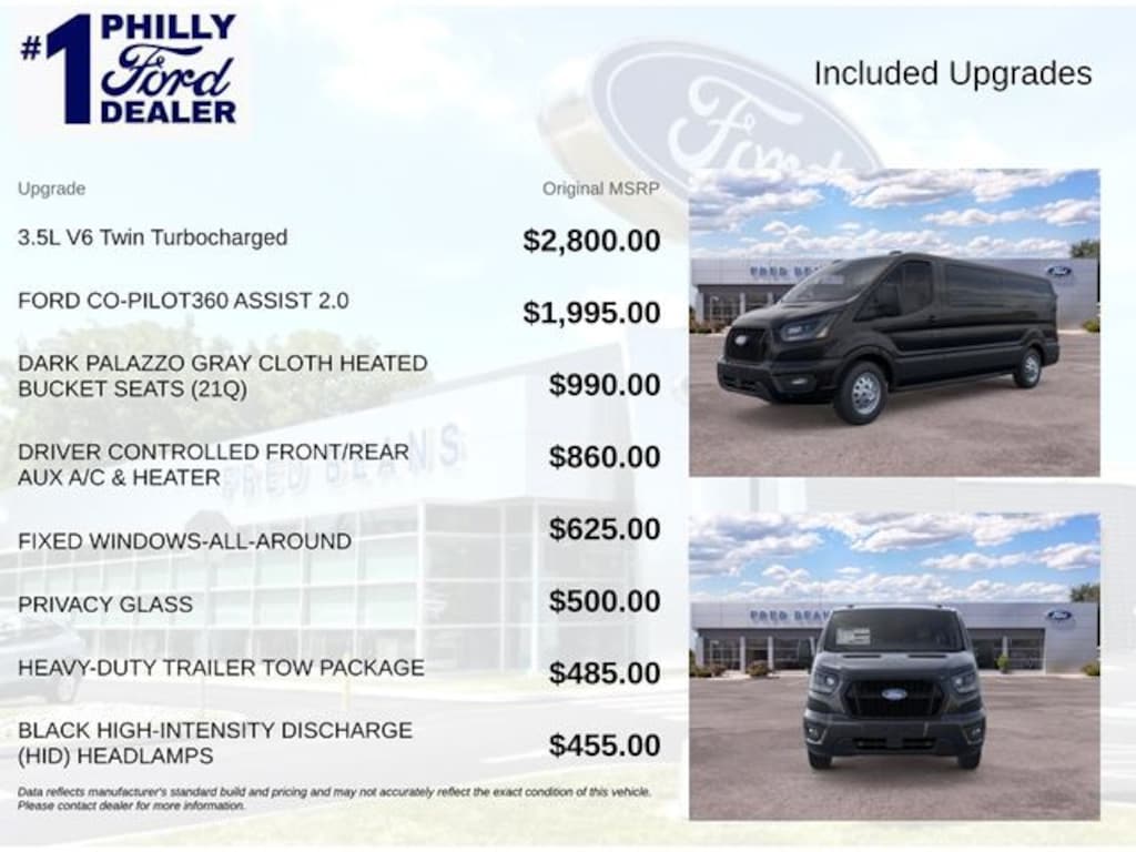 New 2026 Ford Transit-150 Cargo Base Van Low Roof Van